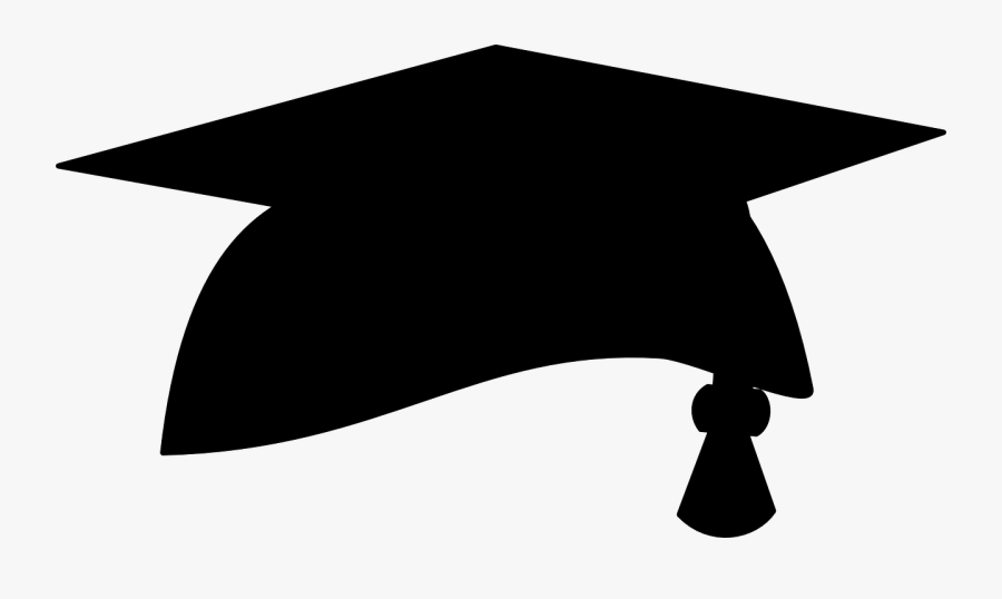 Graduation Hat Graduation Cap Clipart No Background - Cartoon Transparent Background Graduation Hat, Transparent Clipart