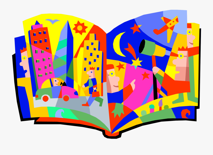 Picture Books Area A New Look - Story Books Clip Art, Transparent Clipart