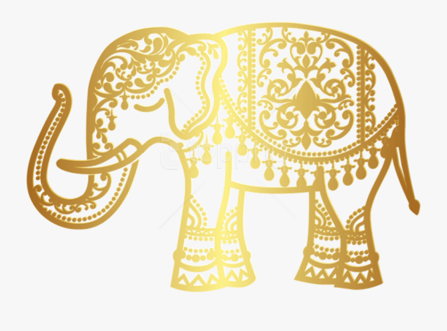 Indian Elephant Clipart Transparent, Transparent Clipart