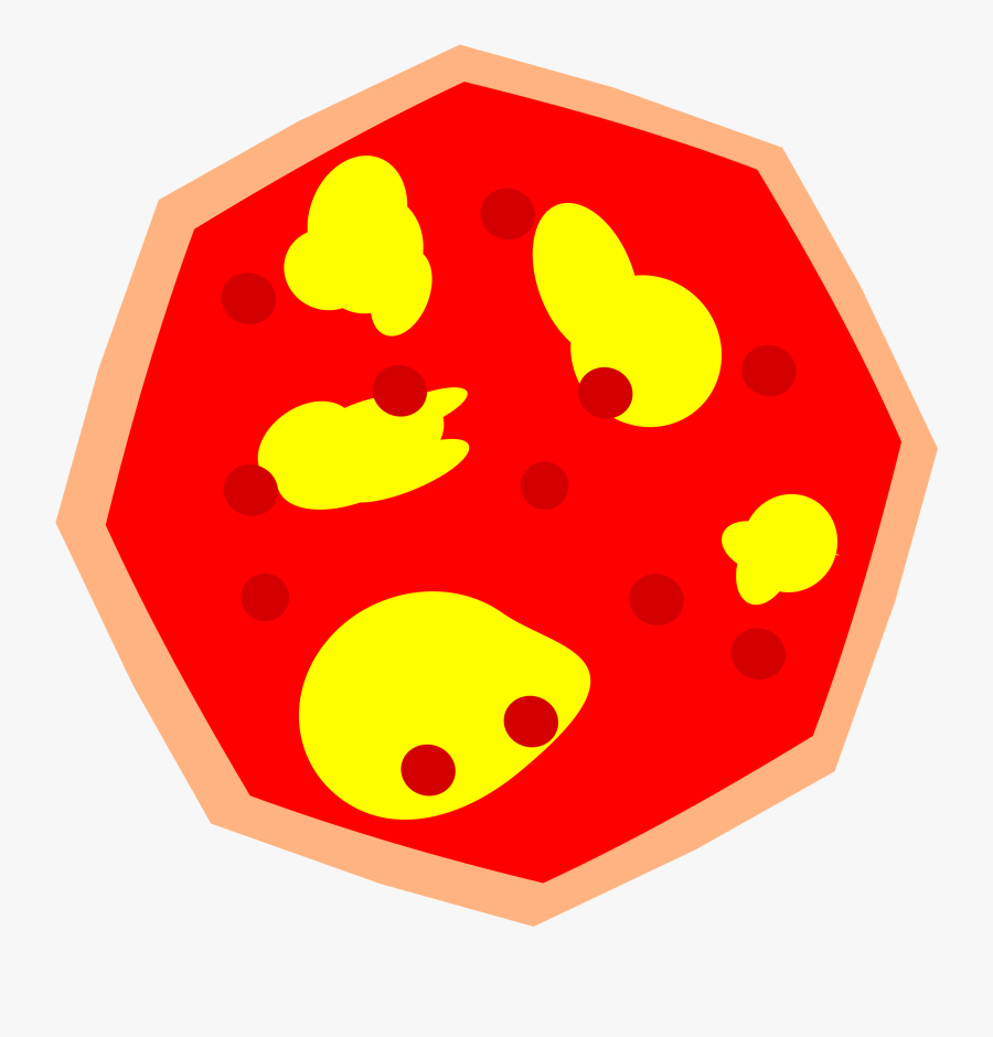 Pizza Fast Food Salami Pepperoni Italian Cuisine - Clip Art, Transparent Clipart