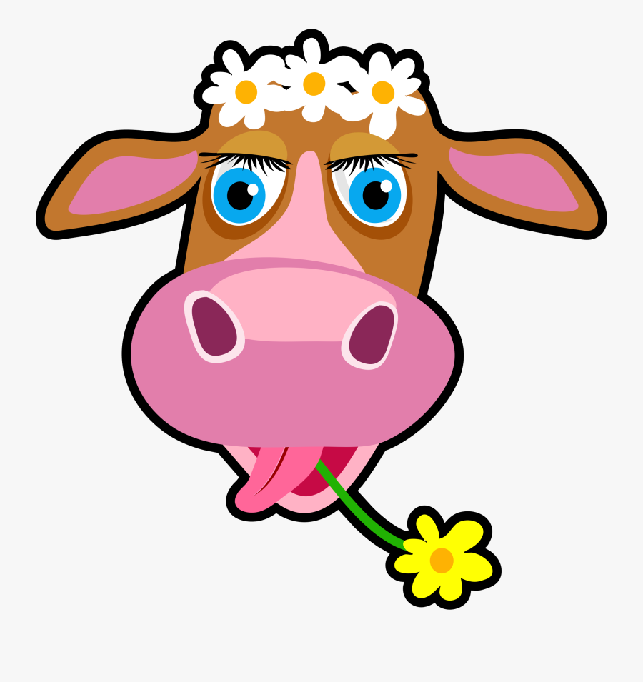Christmas Cow Clipart, Transparent Clipart
