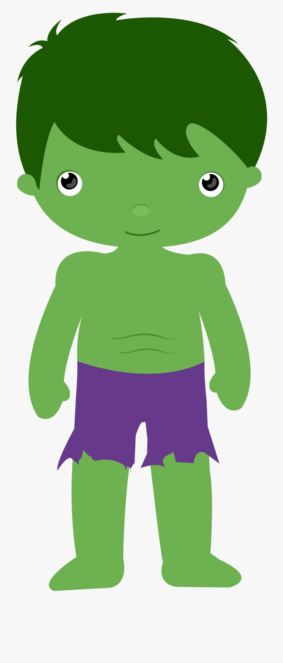 Baby Clipart Green Lantern - Hulk Cute Png, Transparent Clipart