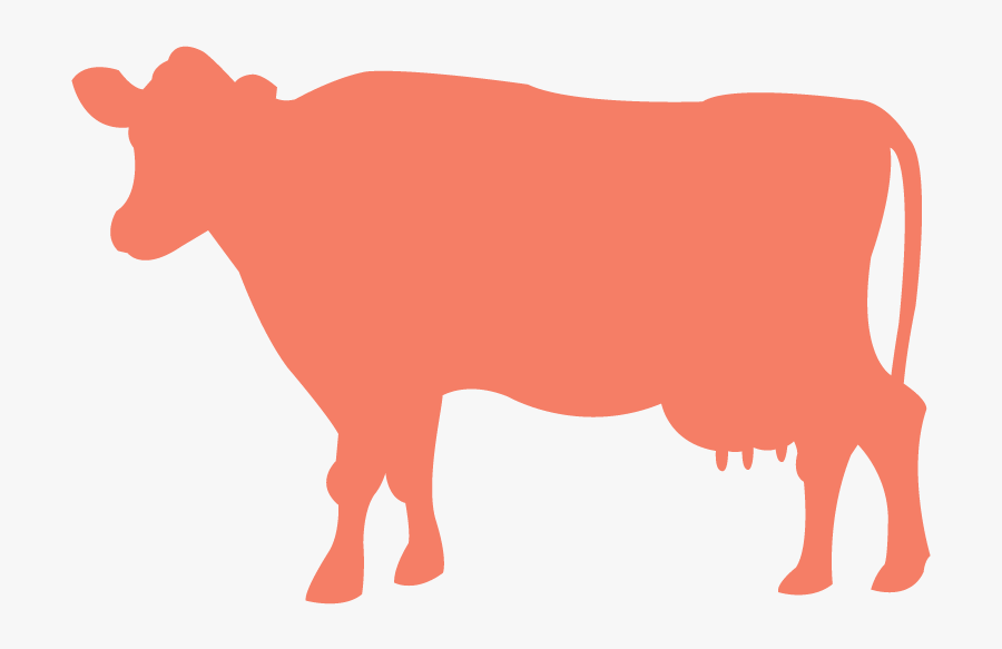 F F Cow, Transparent Clipart
