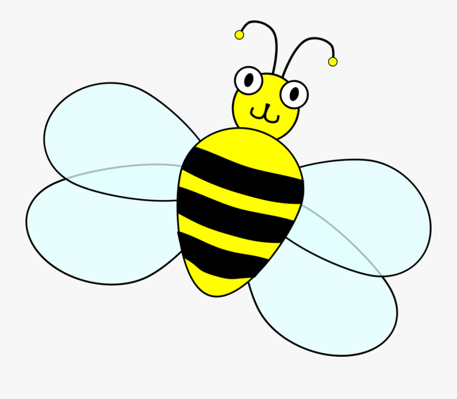 Bee - Clipart - Animals With Wings Clipart, Transparent Clipart