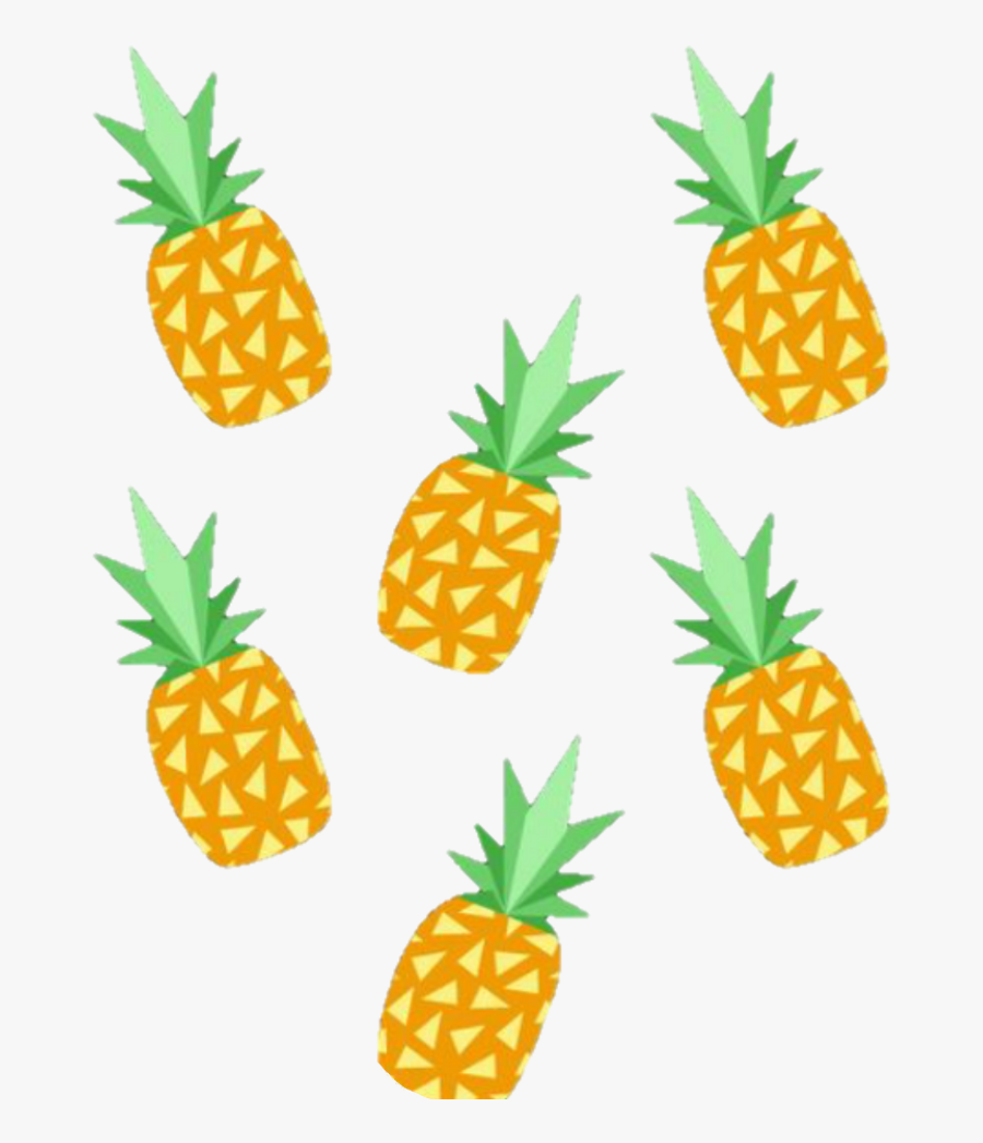 Tumblr Clipart Pineapple - Pineapple Cartoon Png Transparent, Transparent Clipart
