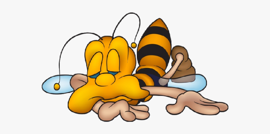 Funny Bees, Transparent Clipart