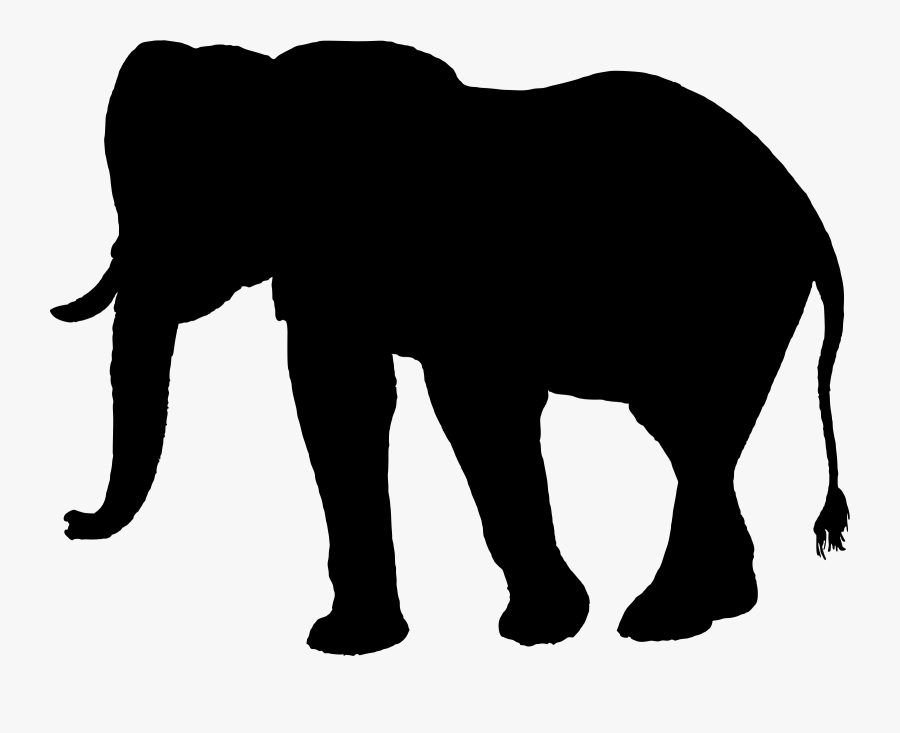 Elephant Clipart African - Elephant Silhouette Png, Transparent Clipart