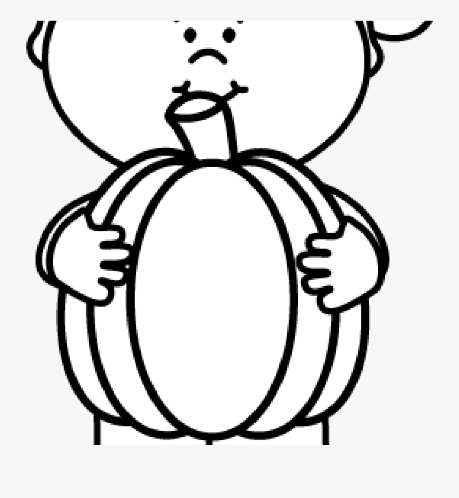 Fall Clipart Techflourish - Cute Pumpkin Clipart Black And White, Transparent Clipart