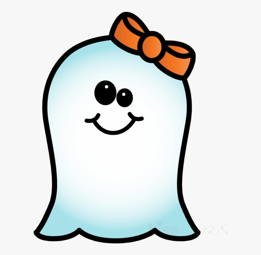 Ghost Cute Halloween Clipart Clip Art Transparent Background - Cute Ghost Clip Art, Transparent Clipart