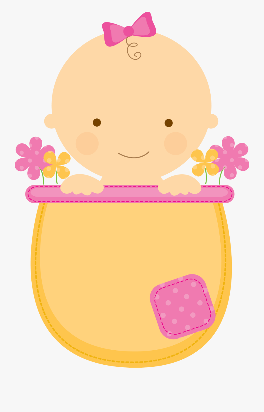 Clip Art Gender Neutral Baby Clipart - Baby Shower Clipart Png, Transparent Clipart