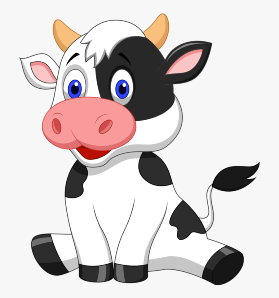 Christmas Cow Clipart - Transparent Background Cow Clipart, Transparent Clipart