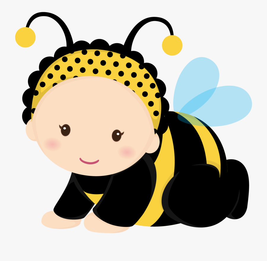 Football Bee Clipart - Baby Bee Clipart, Transparent Clipart