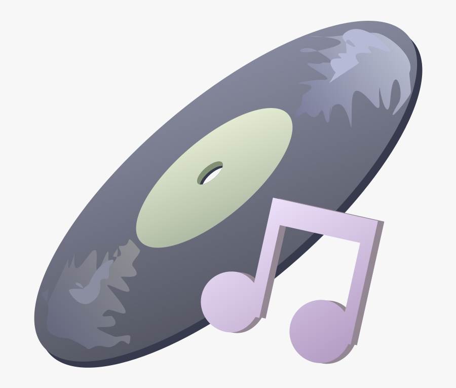Disk Music Clip Art At Clker - Free Music Clip Art, Transparent Clipart