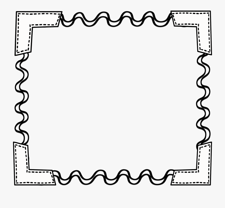 Black And White Border Clip Art & Black And White Border - School Borders Clipart Black And White, Transparent Clipart