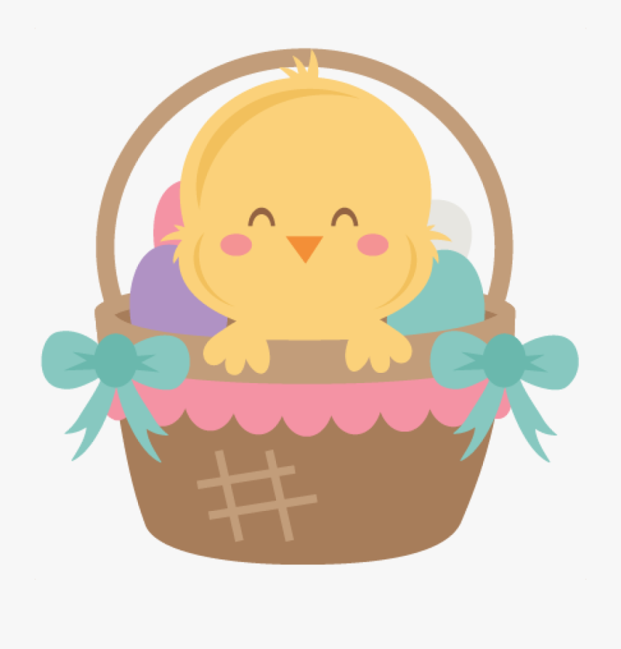 Easter Chick Clipart Fun Easter Clipart At Getdrawings - Cute Easter Basket Clipart, Transparent Clipart