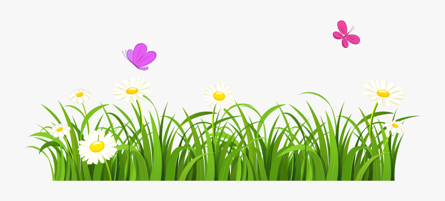 Clip Art Grass Clipart Cliparts For You 2 - Flowers Clipart Transparent Background, Transparent Clipart