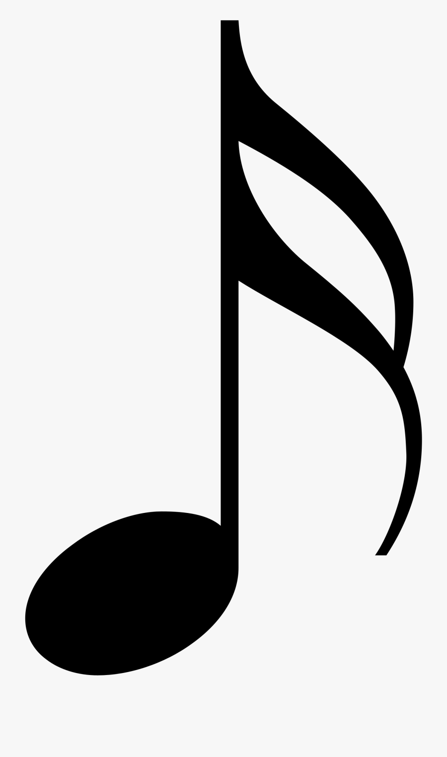 Clipart Music Quarter Note - Sixteenth Note Png, Transparent Clipart