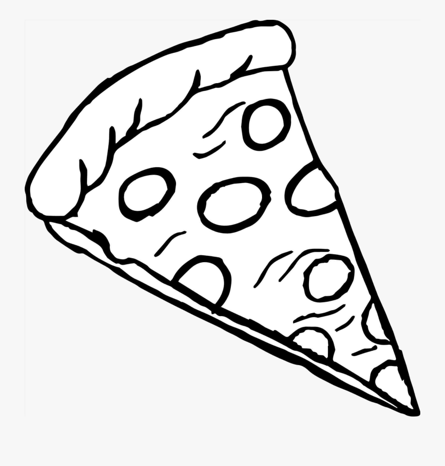 Blank Pizza Coloring Pages This blank pizza does not have any toppings
