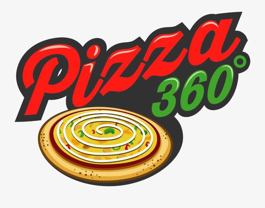 Pizza Clipart Top View - Pizza 360, Transparent Clipart