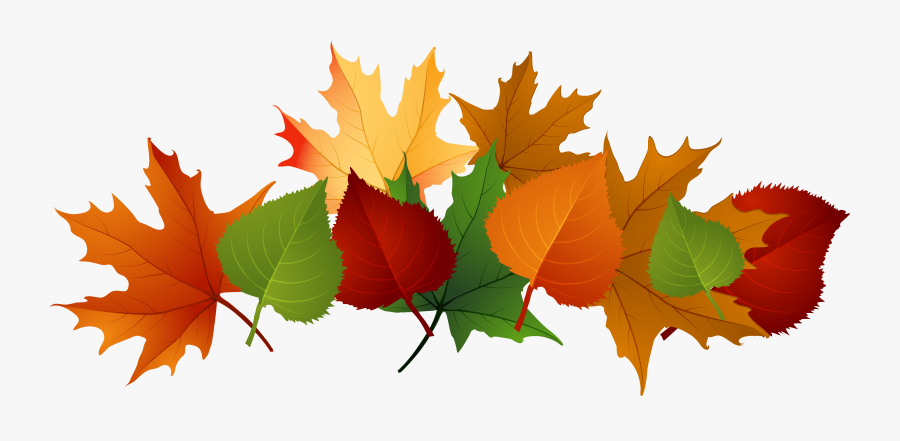 Autumn Leaves Pile Clip Art - Fall Leaves Transparent Background, Transparent Clipart