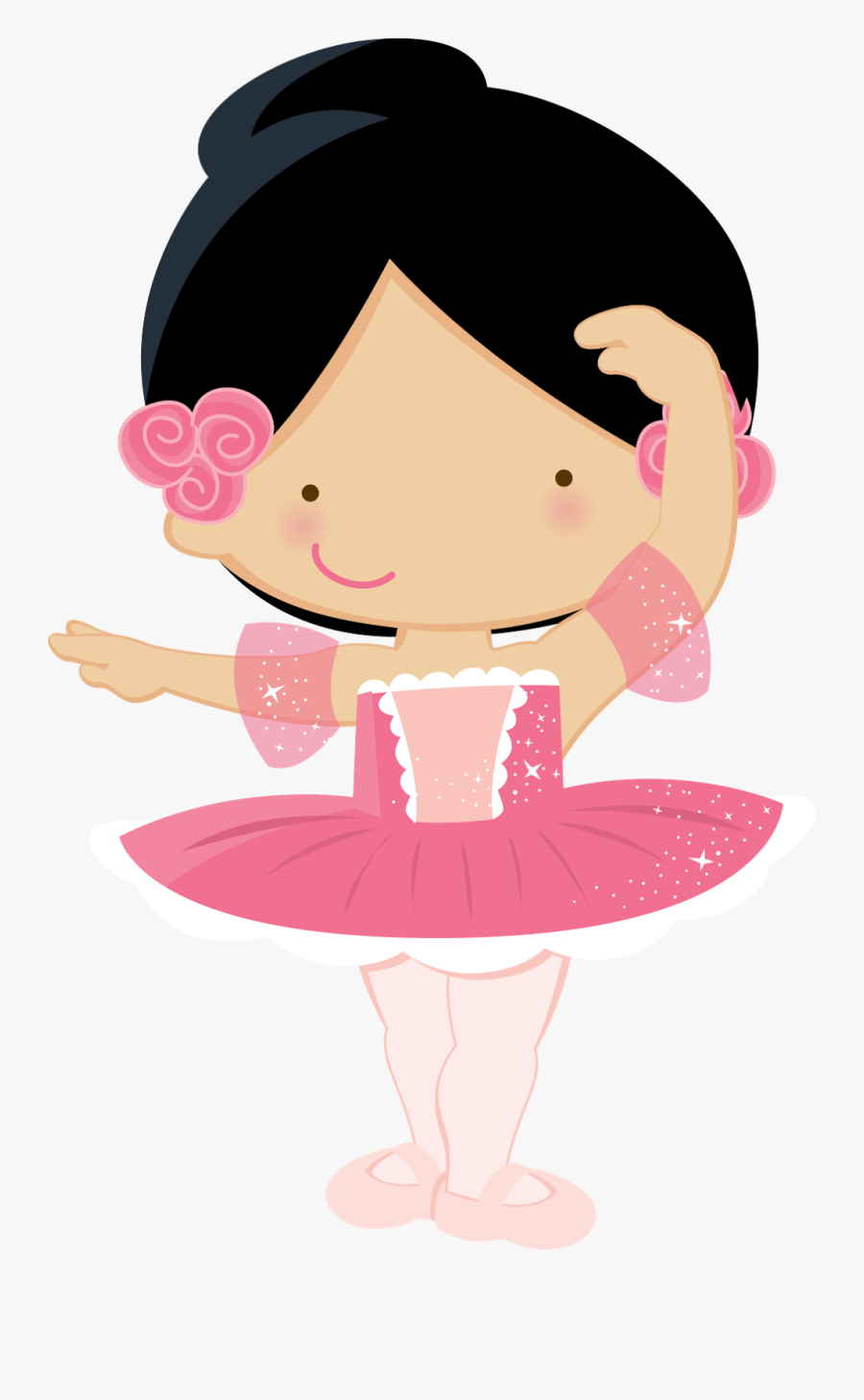 Bonito Animado - Bailarina De Ballet Animada Png, Transparent Clipart