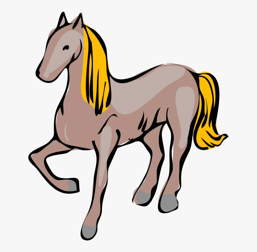 Cartoon Horse Svg Clip Arts - Cavallo Clipart, Transparent Clipart