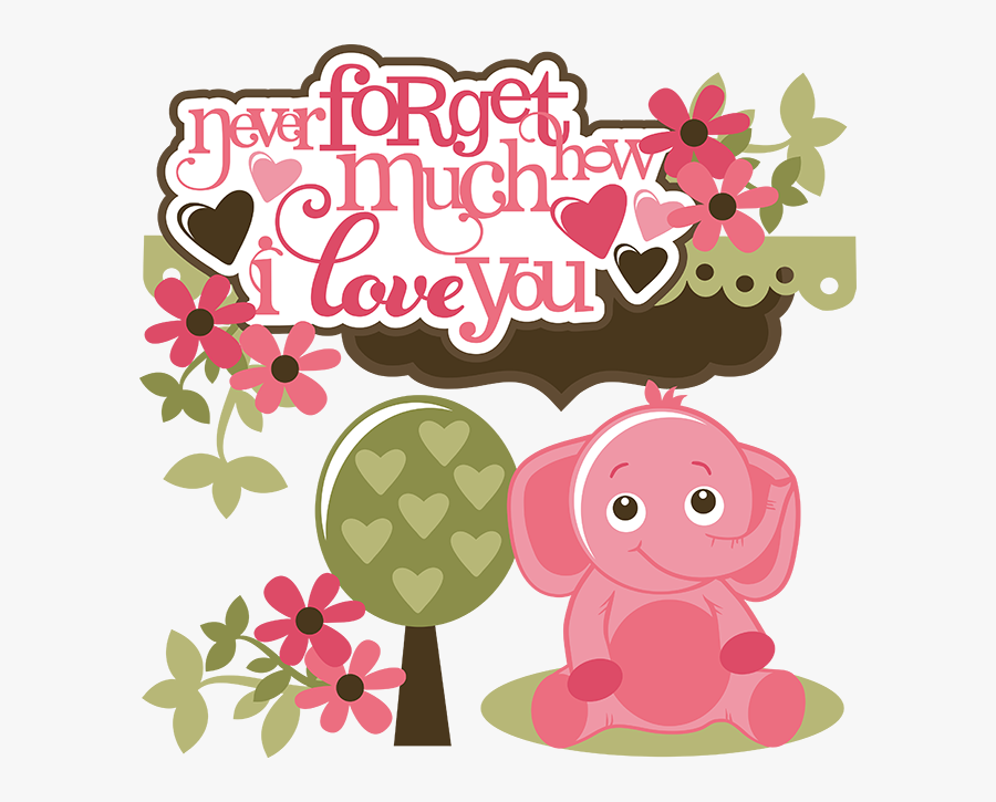 Love You Cute Clipart, Transparent Clipart