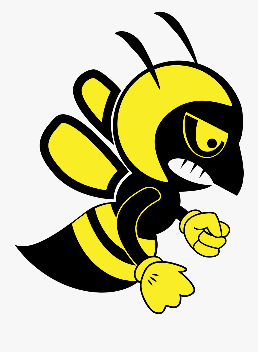 Bee Clipart - Abeja Dibujo Con Casco, Transparent Clipart
