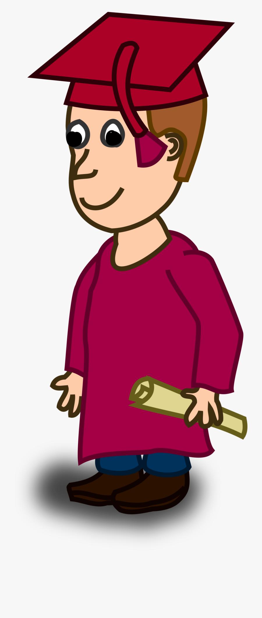 Free Graduation Clipart - Cartoon Characters, Transparent Clipart