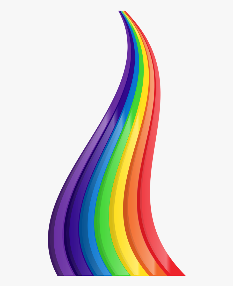 Rainbow Colors Clipart, Transparent Clipart