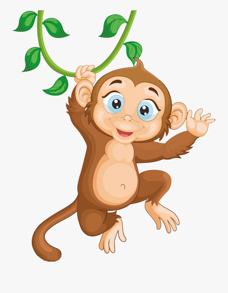 Monkey Clipart Png Download Cartoon - Monkey Clipart Png, Transparent Clipart