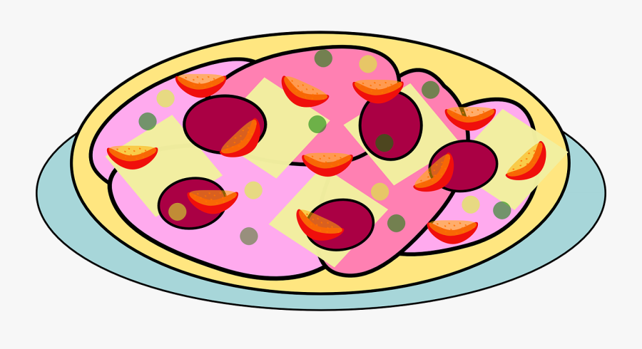 Animated Pizza Clipart 21, - Animasi Food, Transparent Clipart