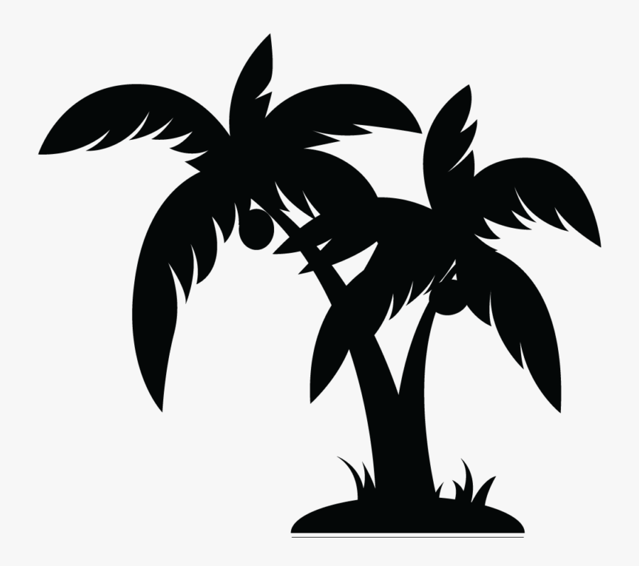 Palm Tree Clip Art - Palm Tree Vector Png, Transparent Clipart