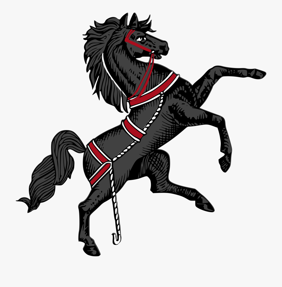 Black Horse Clipart - Pennsylvania Coat Of Arms, Transparent Clipart