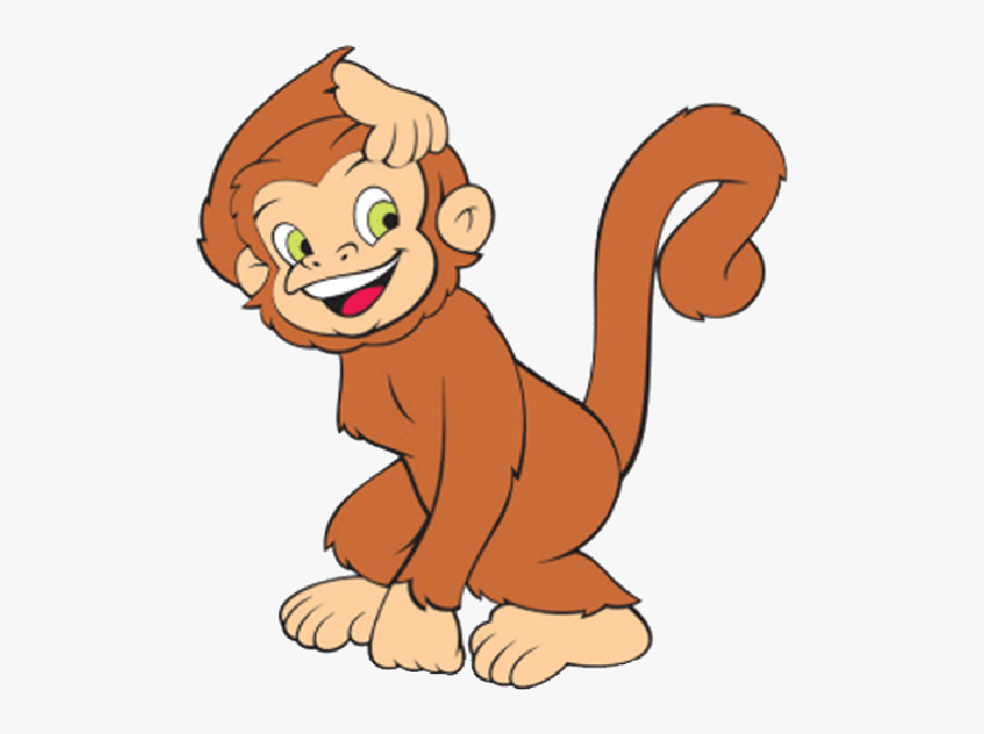 Monkey Clip Art Two Playful Monkeys Image - Clipart Picture Of Monkey, Transparent Clipart