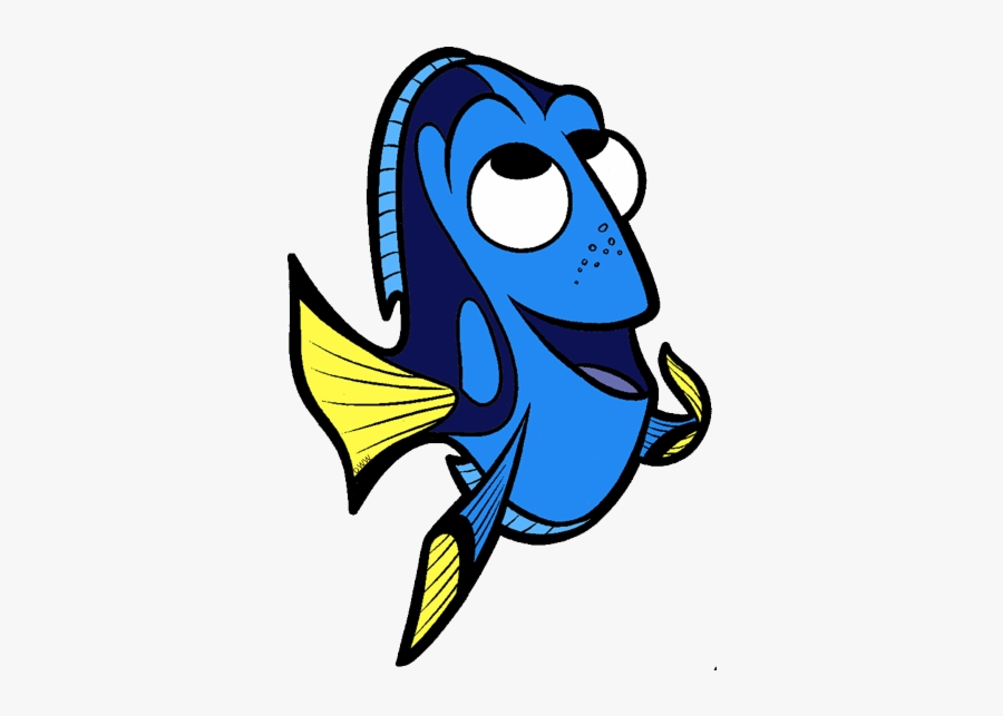 Dory Vector Black And White Baby Clipart Transparent - Dory Clipart Black And White, Transparent Clipart