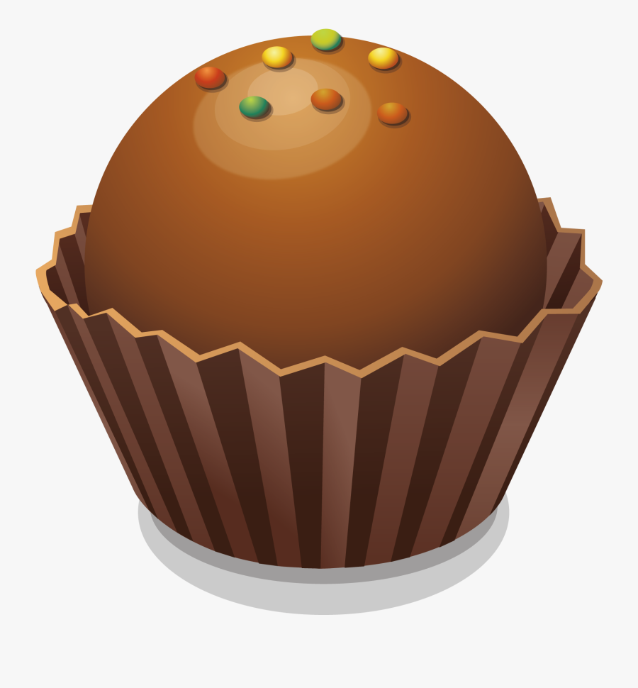 Transparent Cupcake Clipart Png - Dessert, Transparent Clipart