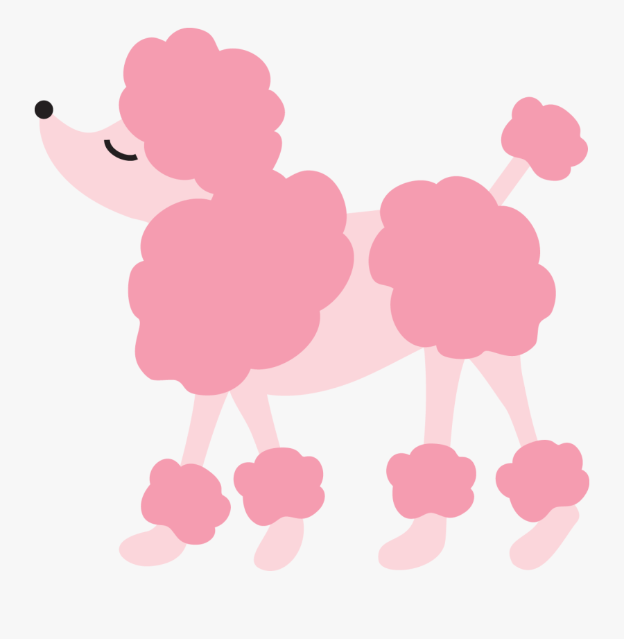 Spring Clipart Luncheon - Pink Poodle Clipart, Transparent Clipart