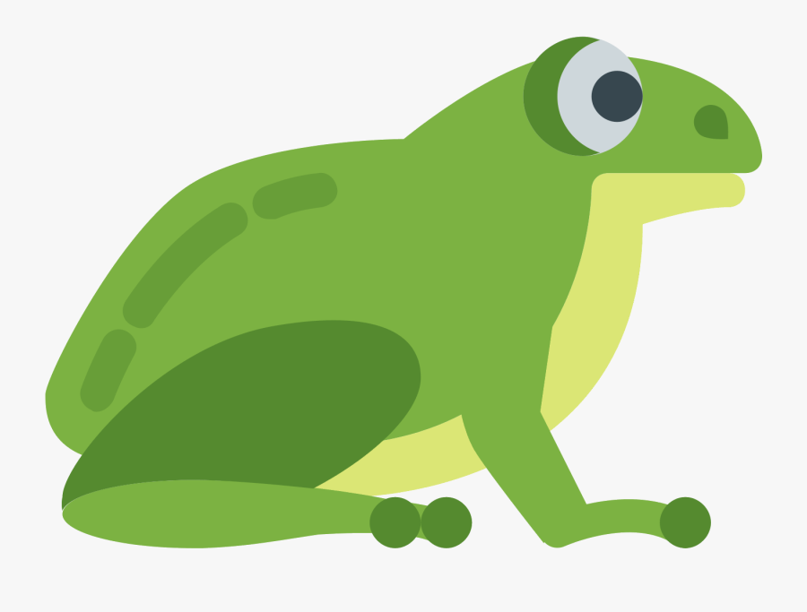 Transparent Cute Hopping Frog Clipart - Frog Clipart Transparent Background, Transparent Clipart