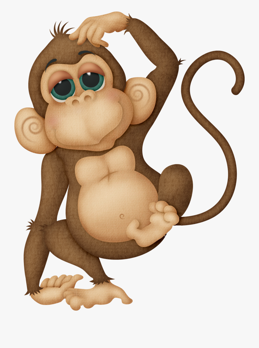 Realistic Monkey Clipart, Transparent Clipart