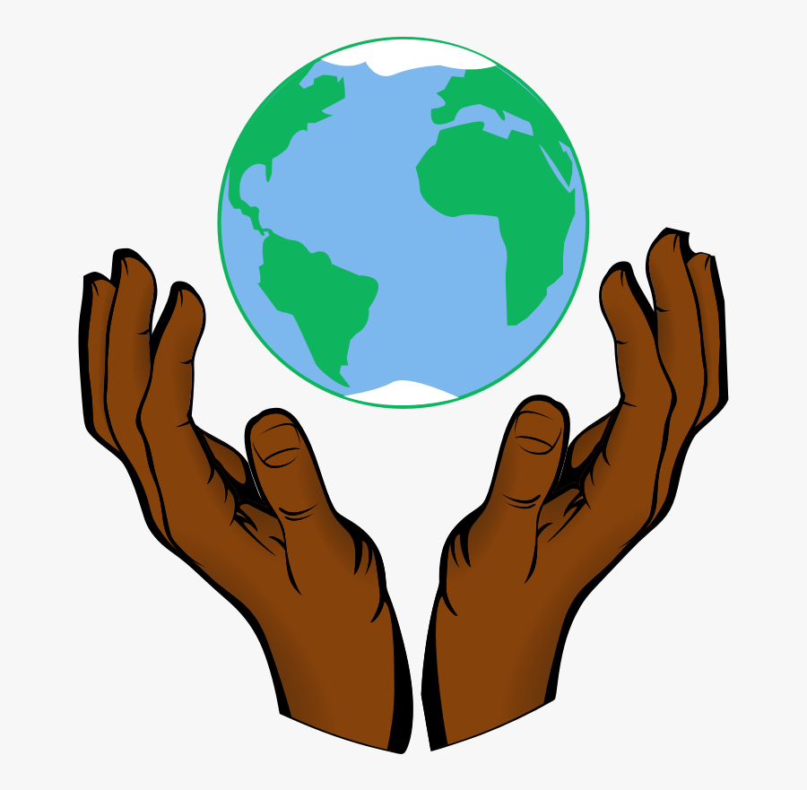 Earth Clipart Hands - World In Hand Clipart, Transparent Clipart