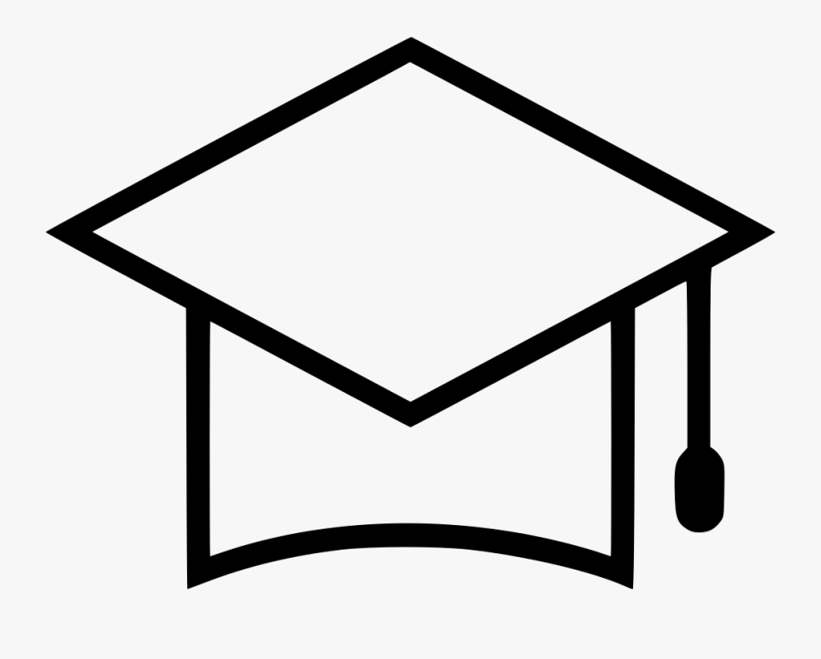 Education Graduation Cap Comments - Graduation Cap Education Icon White Png, Transparent Clipart