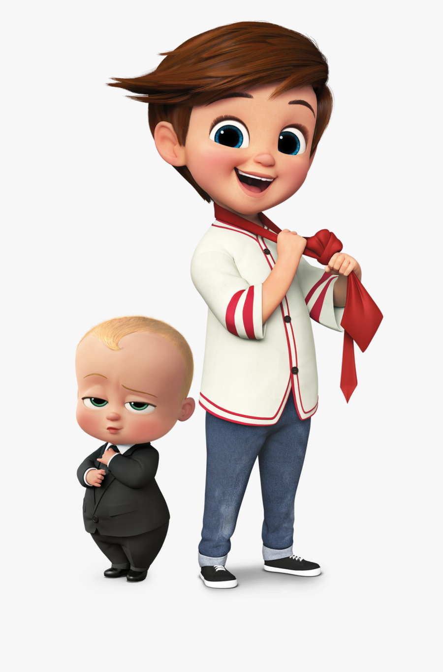 Transparent Girl Png - Boss Baby And Tim, Transparent Clipart