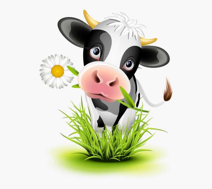 Holstein Cow Happy Birthday, Transparent Clipart