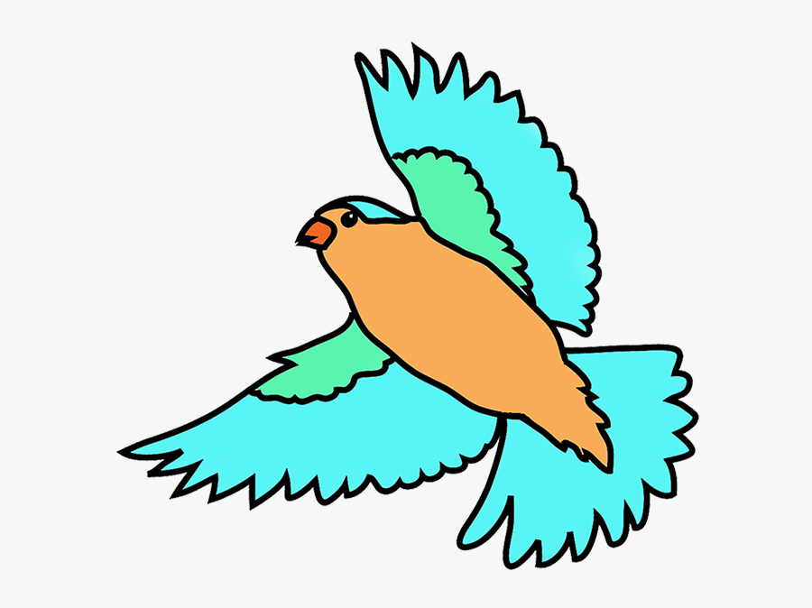 Flying Bird Clipart - Bird Flying Clipart, Transparent Clipart