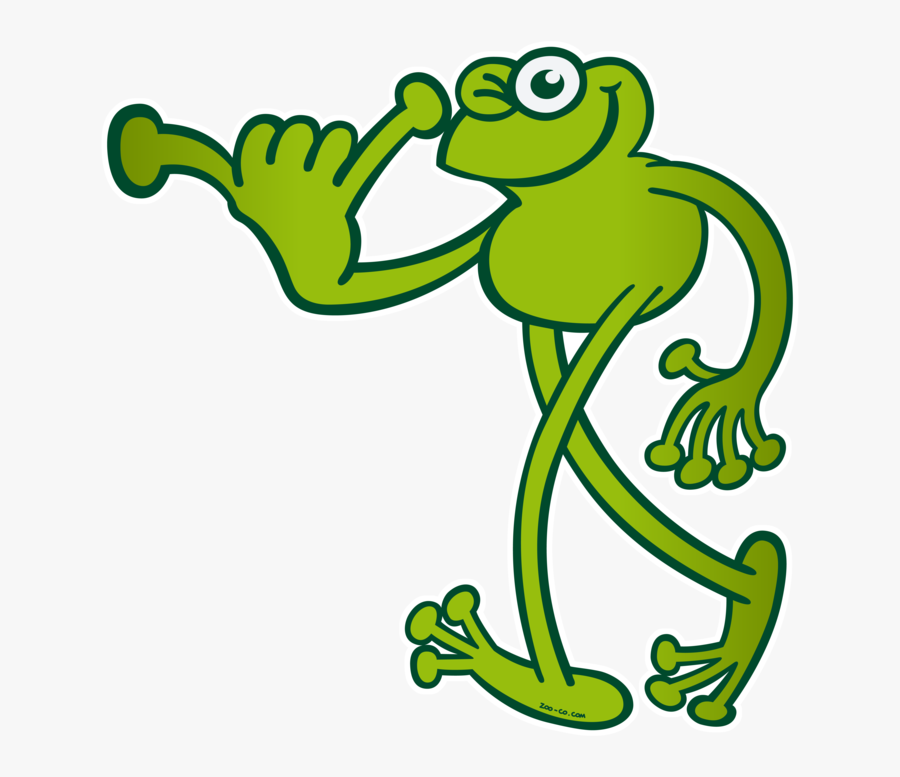 Transparent Happy Frog Clipart - Frog Hang Loose, Transparent Clipart