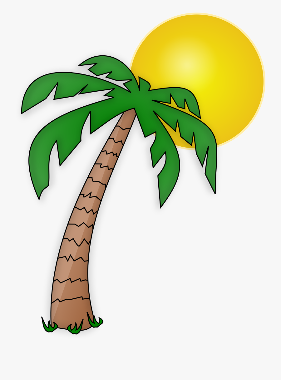 Sunshine Sun Clipart Free Clip Art Images Image - Transparent Background Palm Tree Clipart, Transparent Clipart