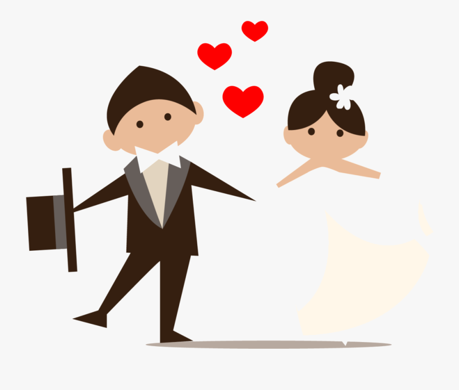 Wedding Marriage Clipart Free On Ijcnlp Cliparts Transparent - Wedding Couple Clipart Png, Transparent Clipart
