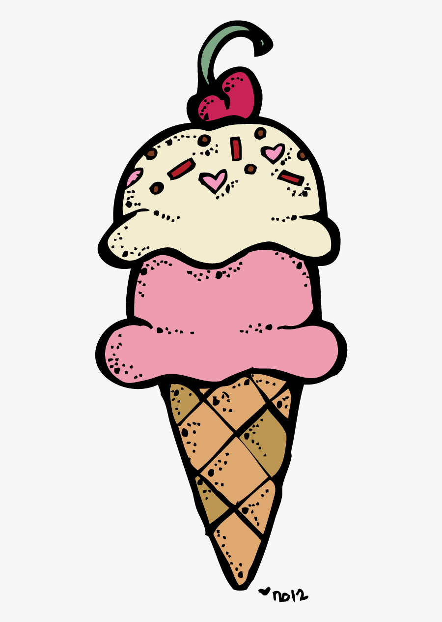 Ice Cream Cone Ice Cream Clip Art Image - Ice Cream Clipart Black And White, Transparent Clipart