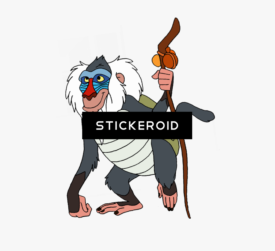 Rafiki Cartoons Disney King Lion The - Rafiki, Transparent Clipart